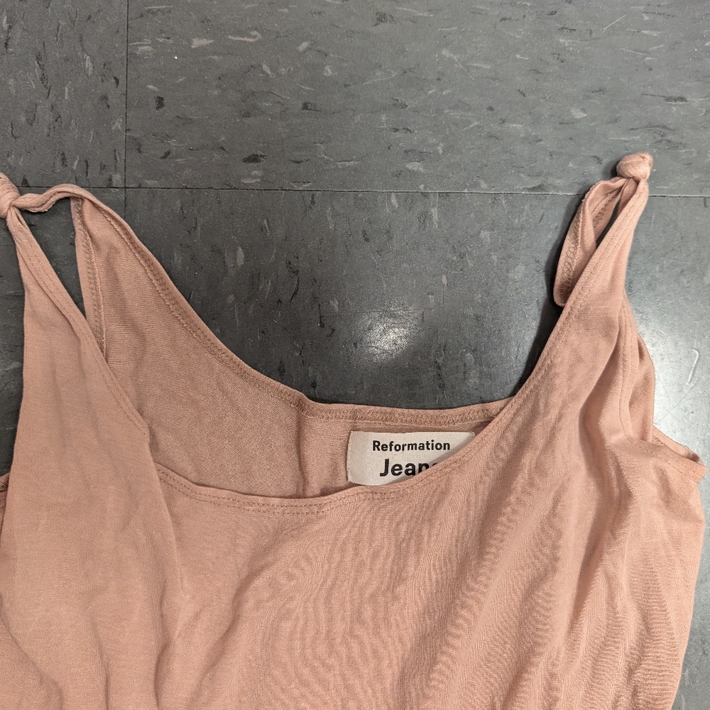 Reformation Blush Pink Maxi Dress - Picture 3 of 6